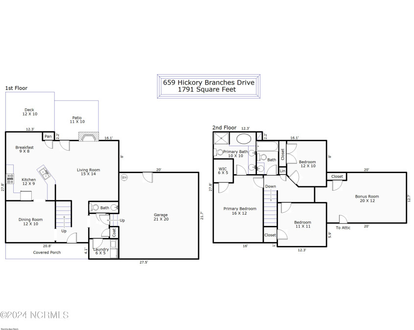 659 Hickory Branches Dr Leland, NC 28451